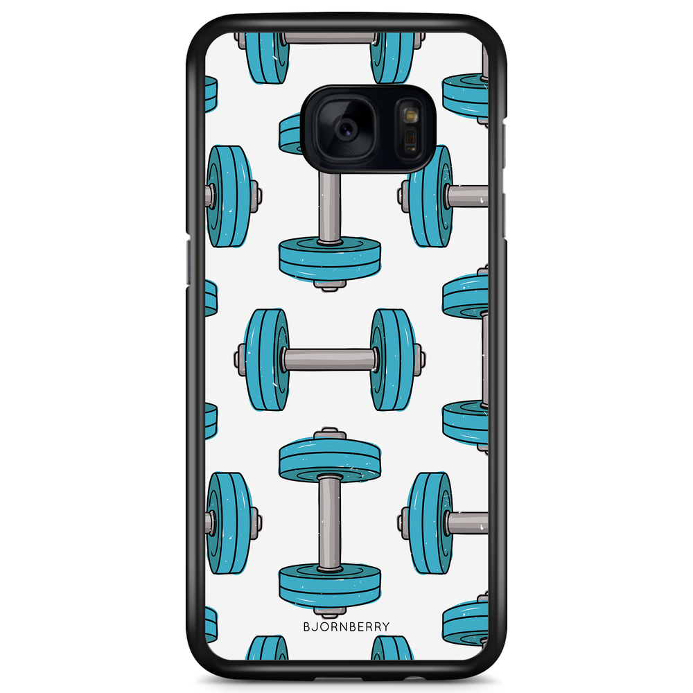 Samsung Galaxy S7 Edge Case - Dumbbells