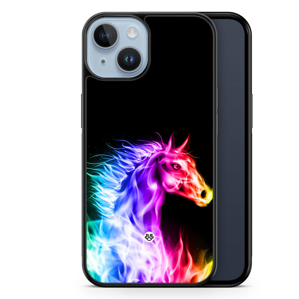 iPhone 14 Plus Case - Flames Horse