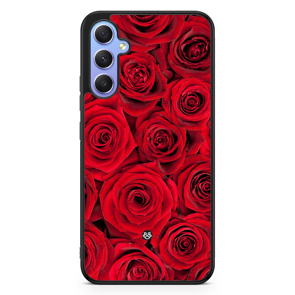 Samsung Galaxy A34 5G Case - Red Roses