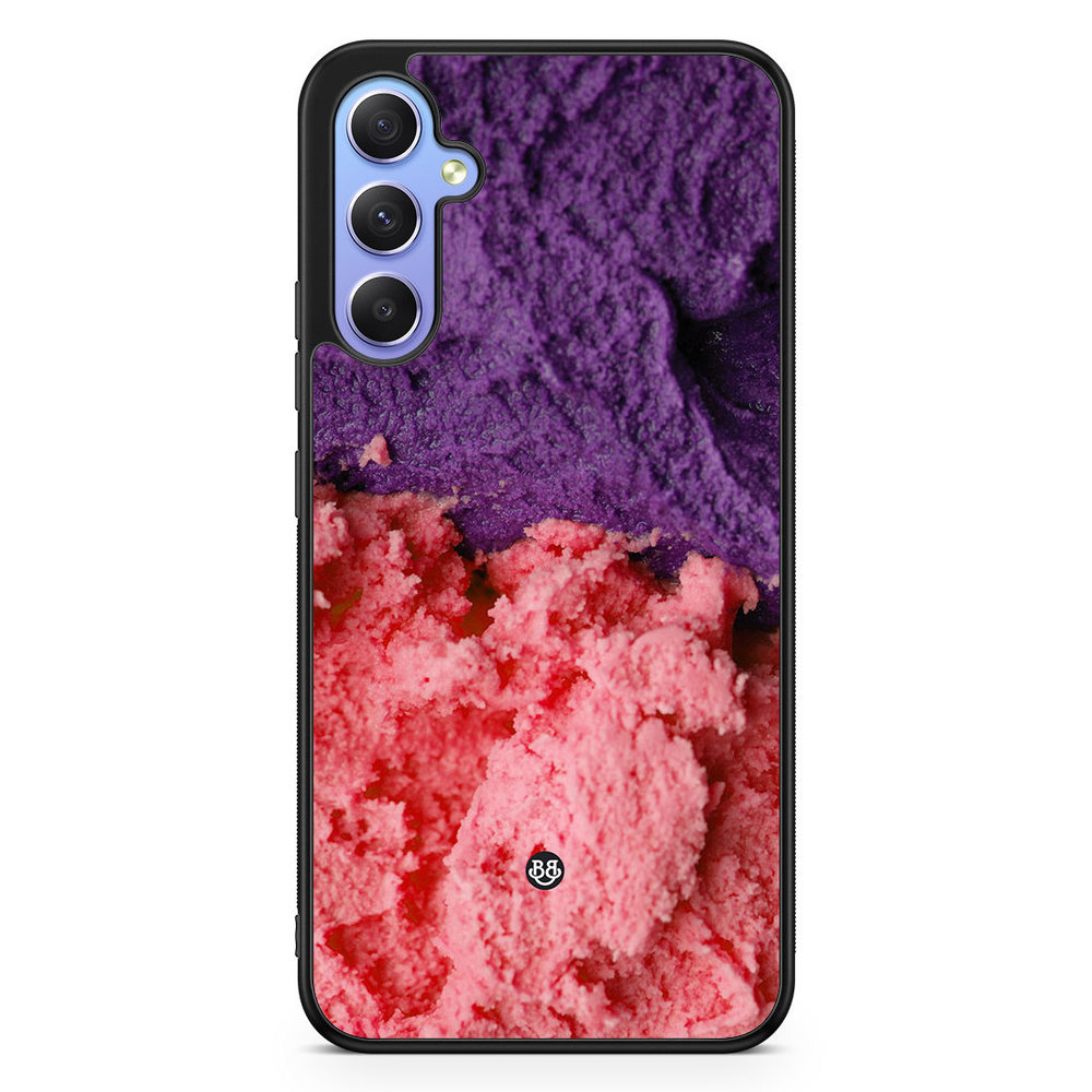 Samsung Galaxy A34 5G Case - Ice-crea pink/purple