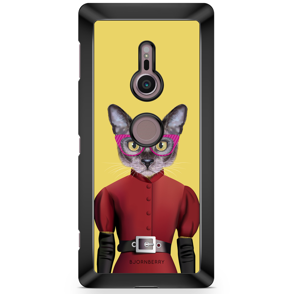 Sony Xperia XZ2 Case  - Hipster Cat