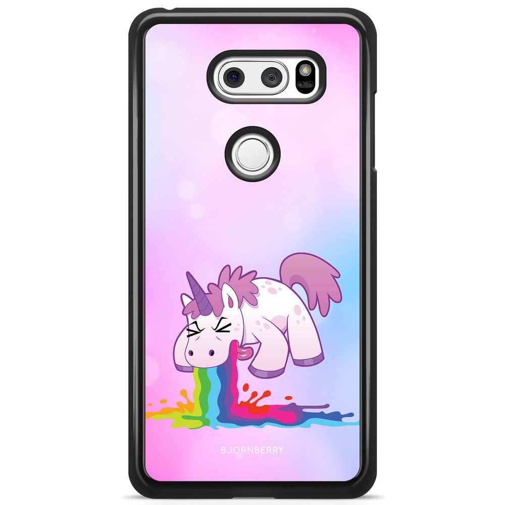 LG V30 Case - Puking Unicorn