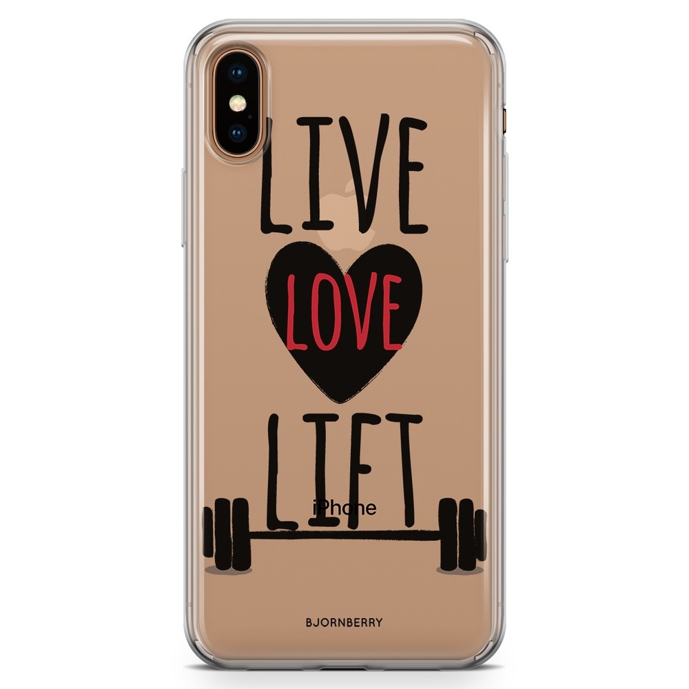 iPhone Xs Max Fashion Case - Live Love Lift