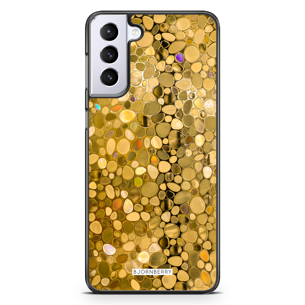 Samsung Galaxy S21 Plus Case - Stained Glass Gold