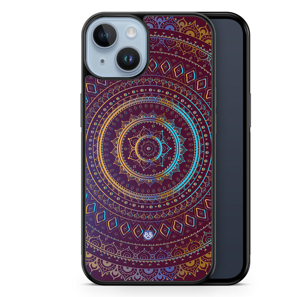 iPhone 14 Plus Case - Purple Mandala
