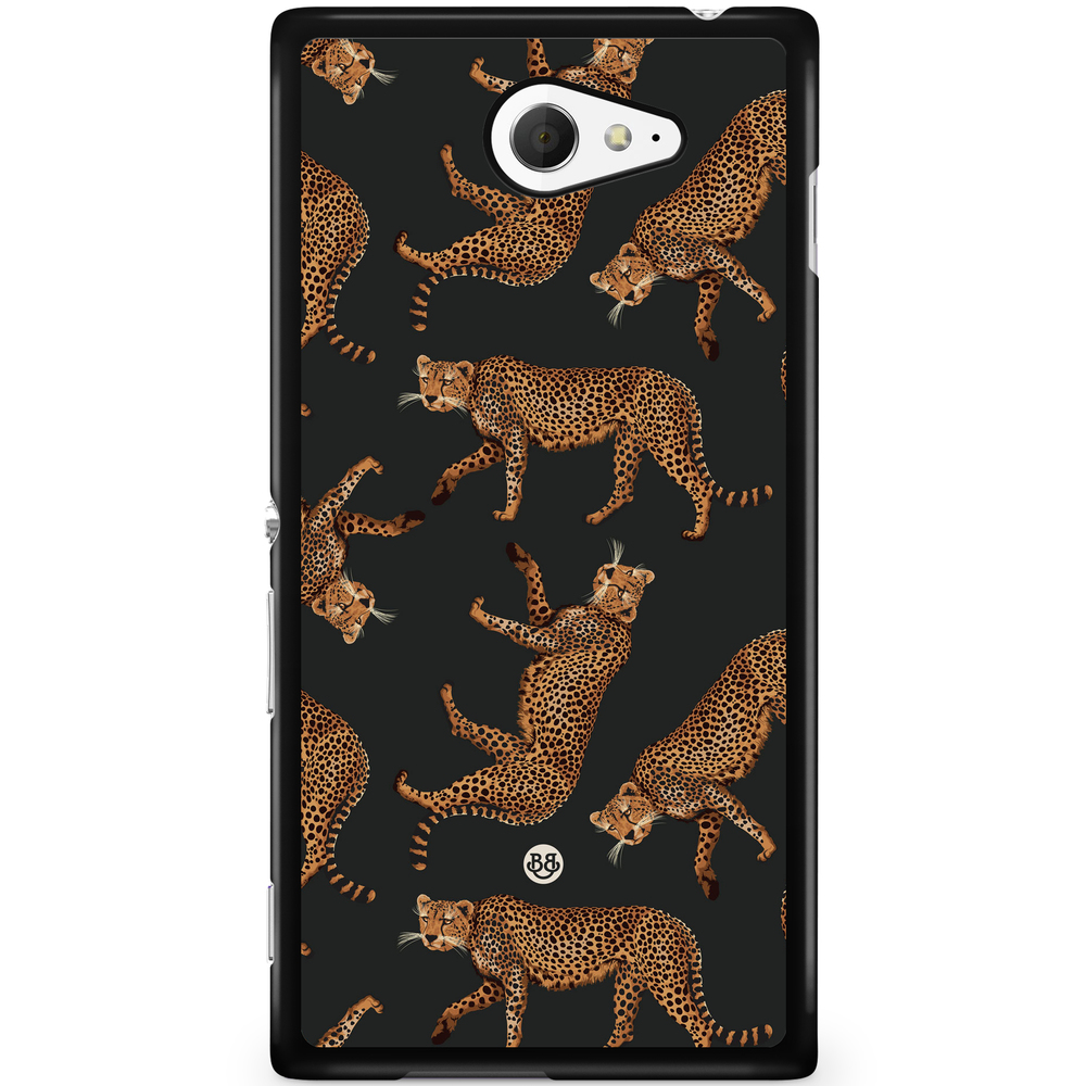 Sony Xperia M2 Aqua Case - Cheetah