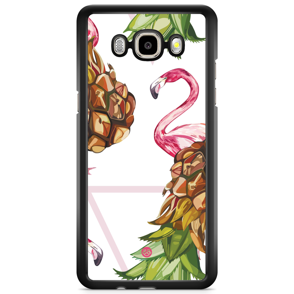 Samsung Galaxy J5 (2015) Case - Pineapple & Flamingo