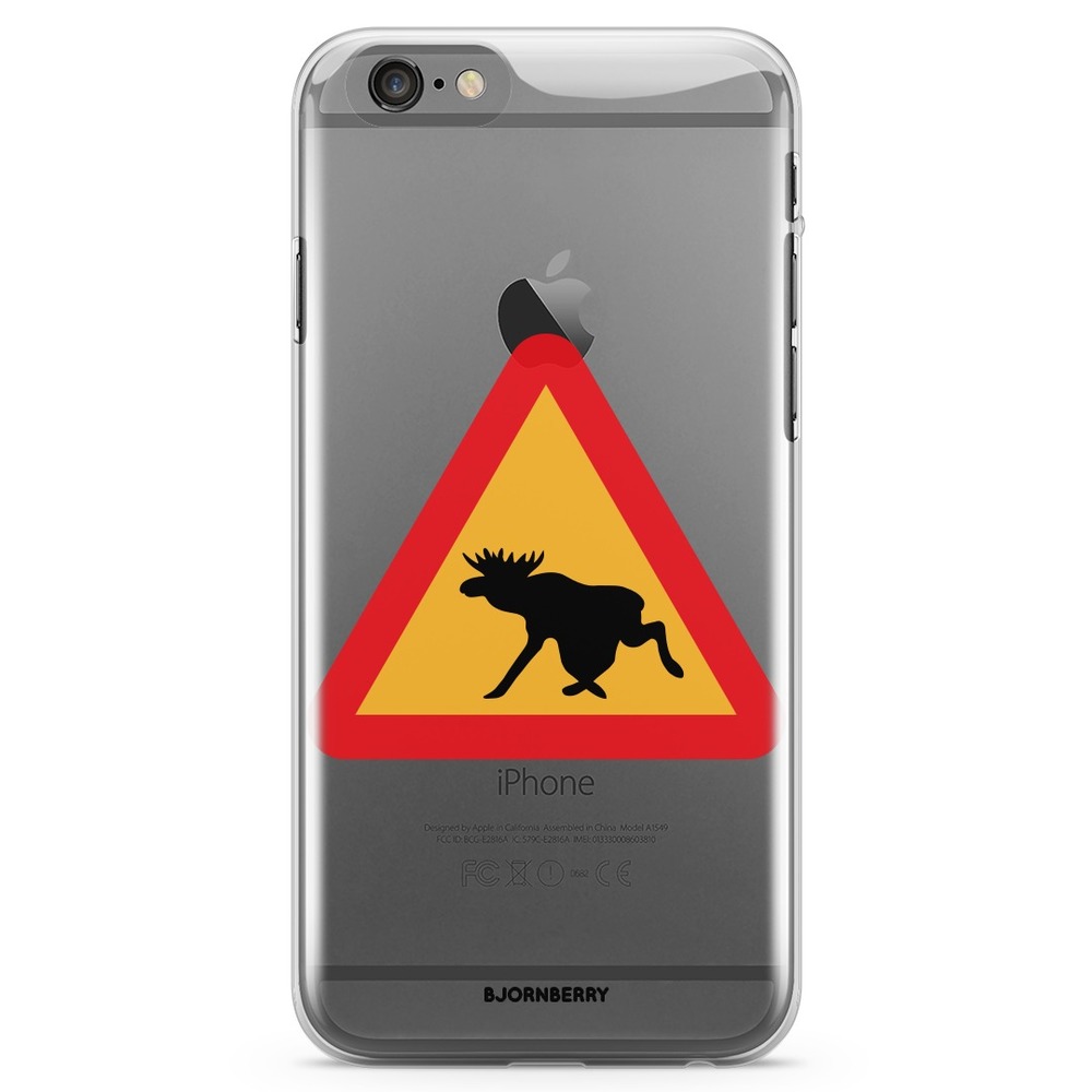 iPhone 6/6s TPU Case - Moose Sign