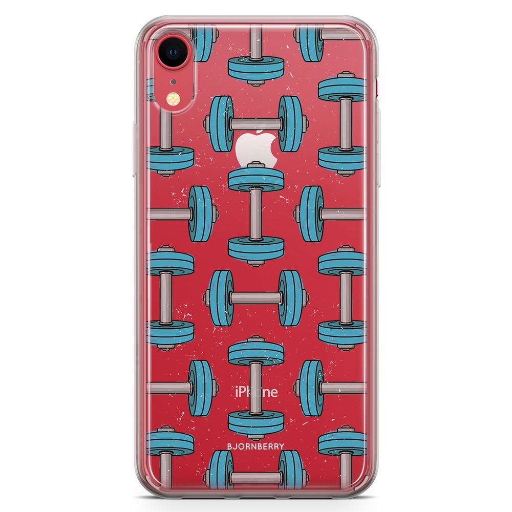 iPhone XR Fashion Case - Dumbbells