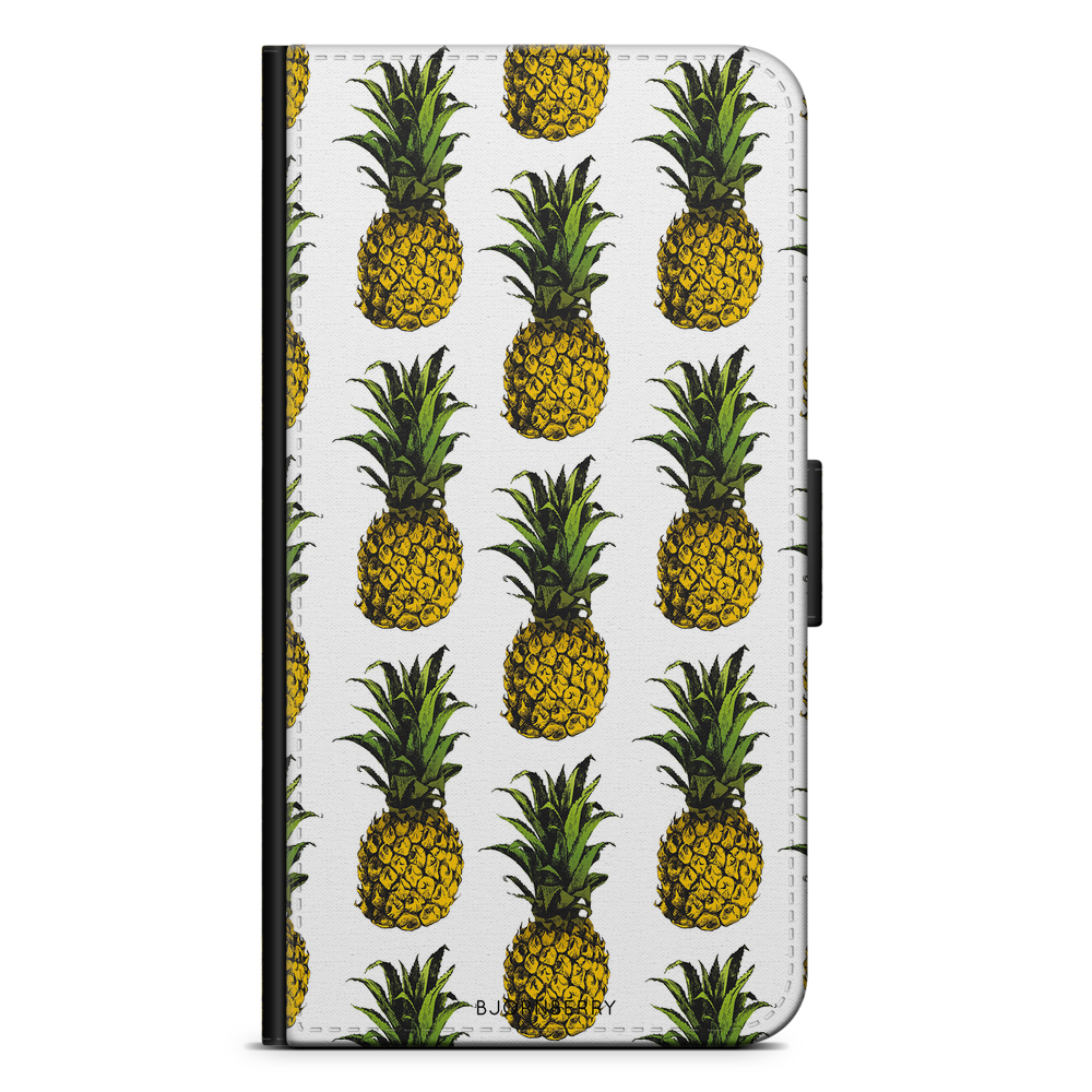 Samsung Galaxy A21s (2020) Wallet Case - Pineapple Pattern