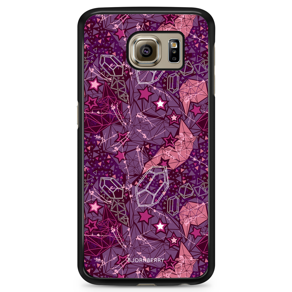 Samsung Galaxy S6 Case - Purple Stars