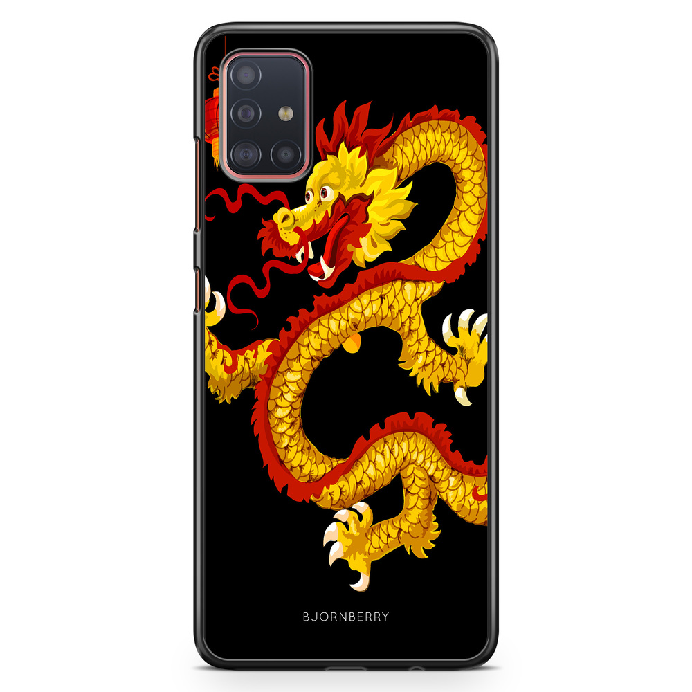 Samsung Galaxy A51 Case - Yellow Dragon