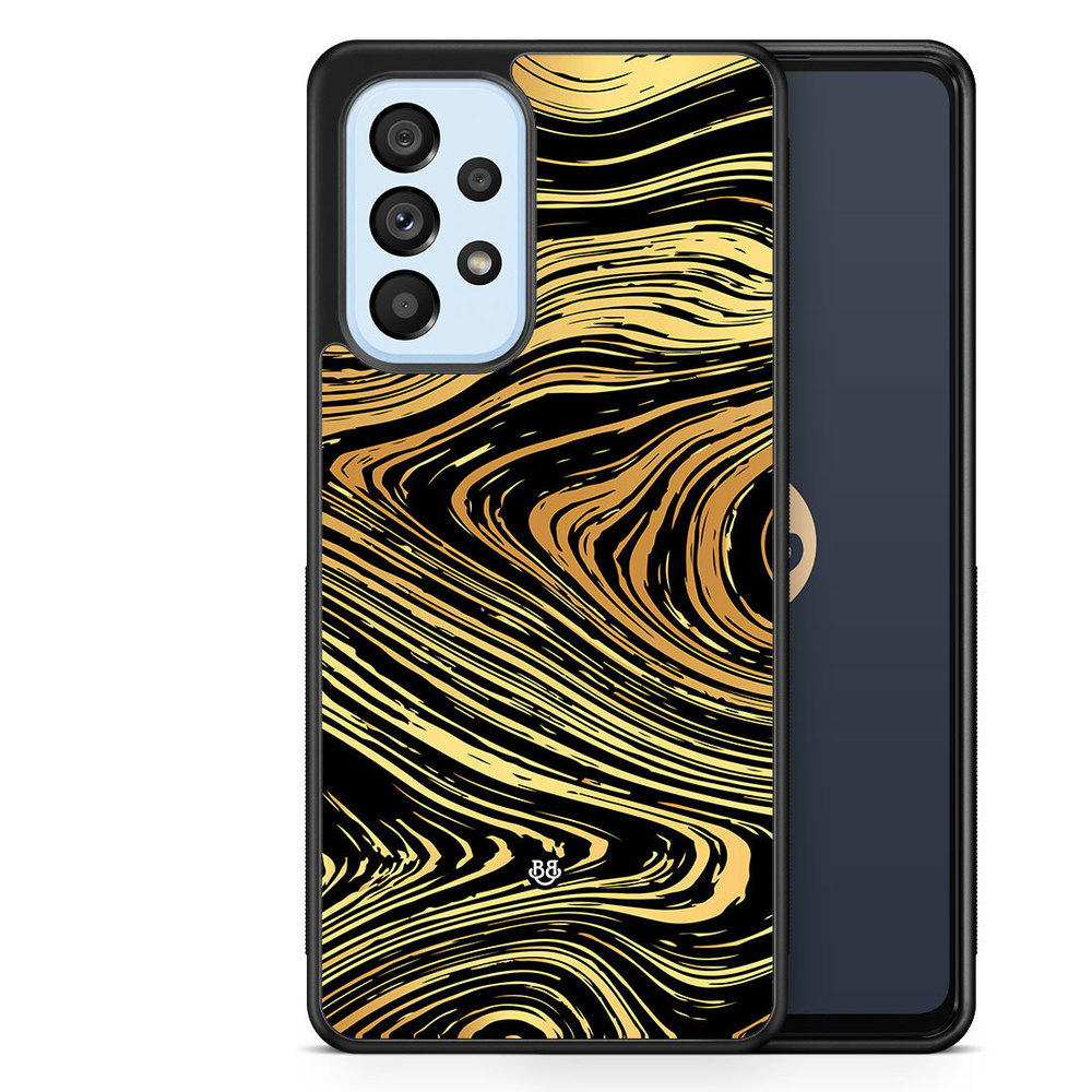 Samsung Galaxy A53 5G Case - Gold Marble