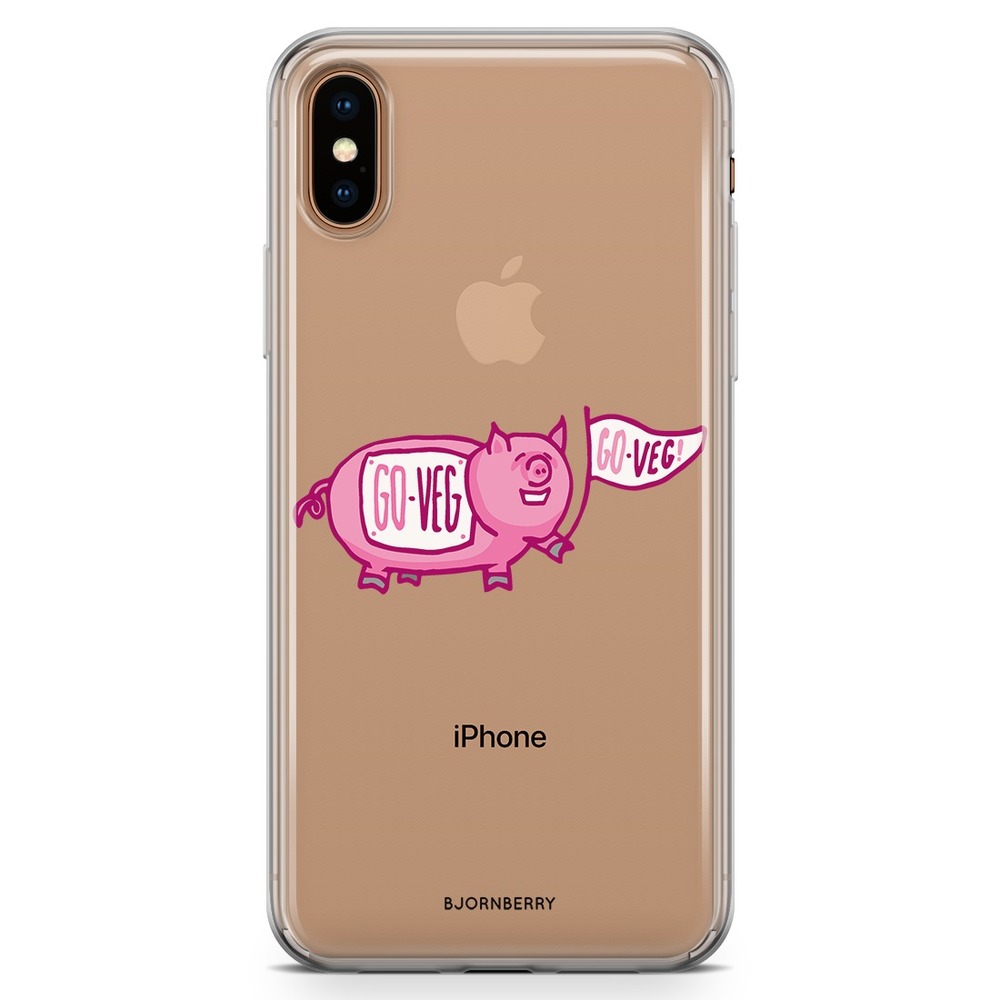 iPhone Xs Max Fashion Skal - Rosa Gris
