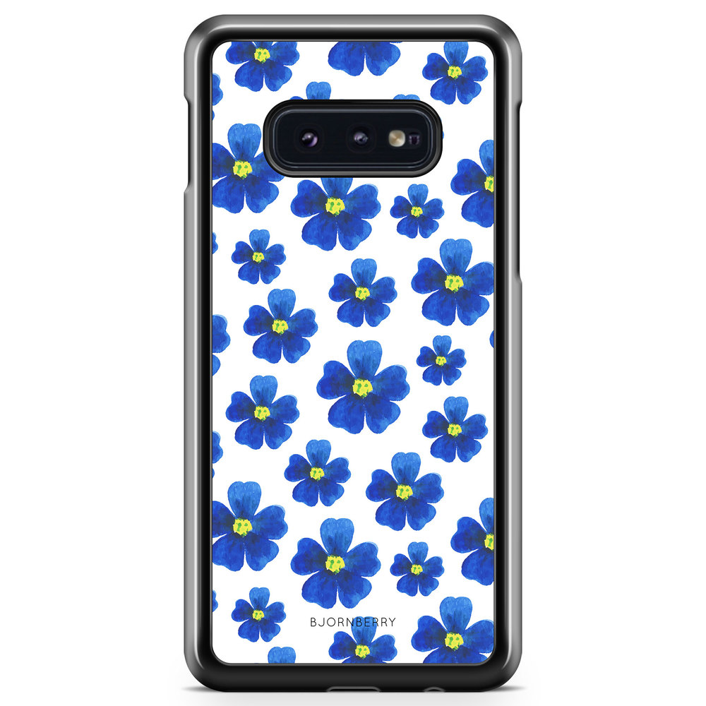 Samsung Galaxy S10e Case - Blue Flowers