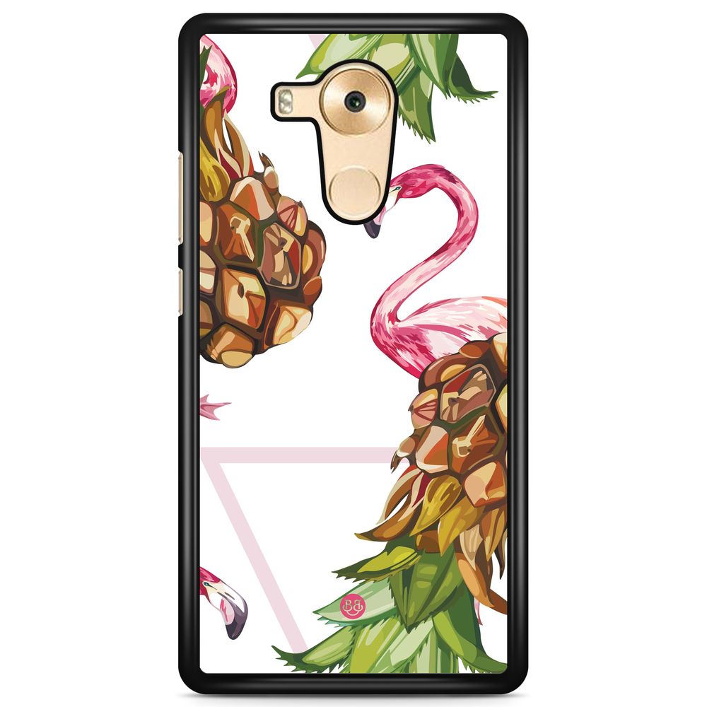 Huawei Mate 9 Case - Pineapple & Flamingo