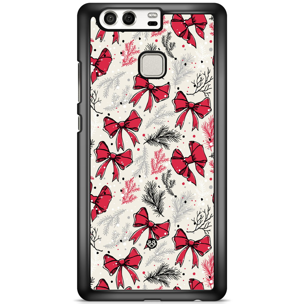 Huawei P9 Case - Christmas Bows