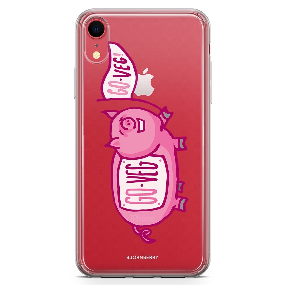 iPhone XR Fashion Skal - Rosa Gris