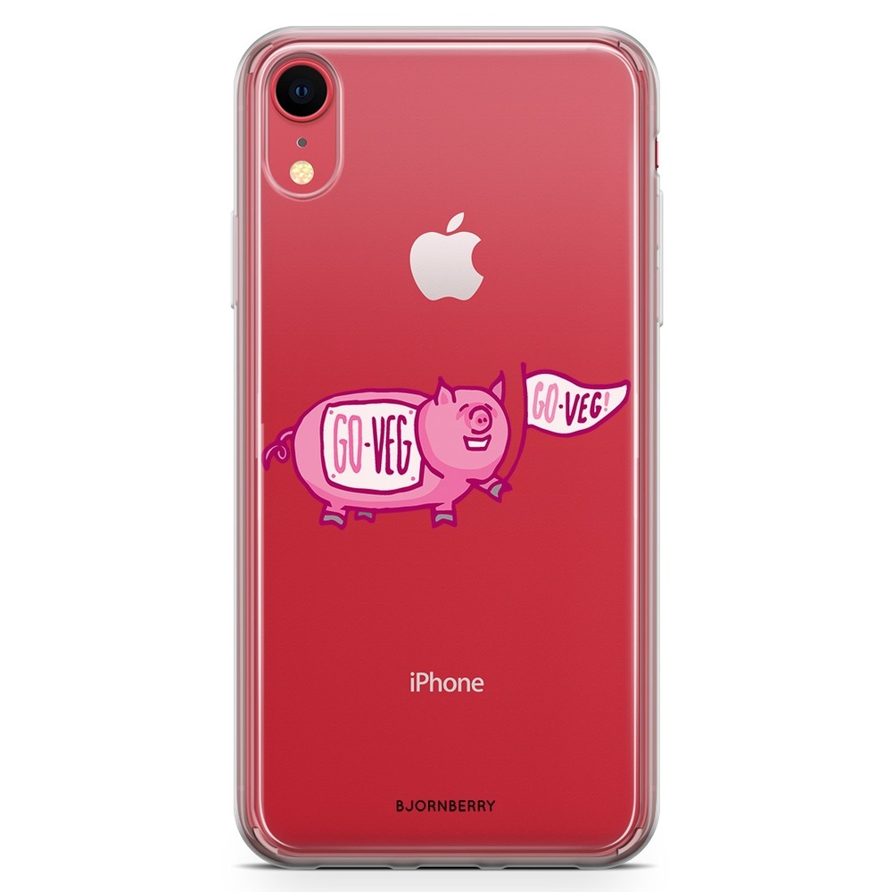 iPhone XR Fashion Skal - Rosa Gris