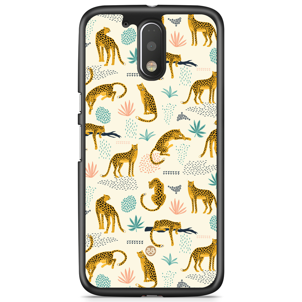 Moto G4/G4 Plus Case - Tropic Leopards