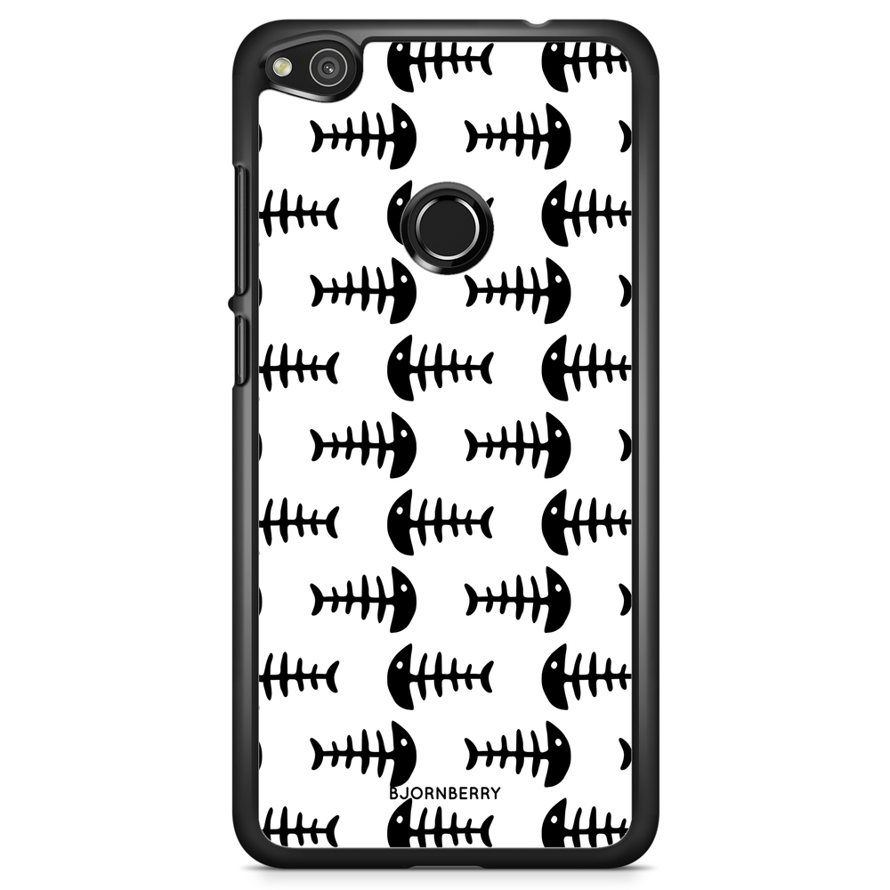 Huawei Honor 8 Lite Case - Fish Skeleton