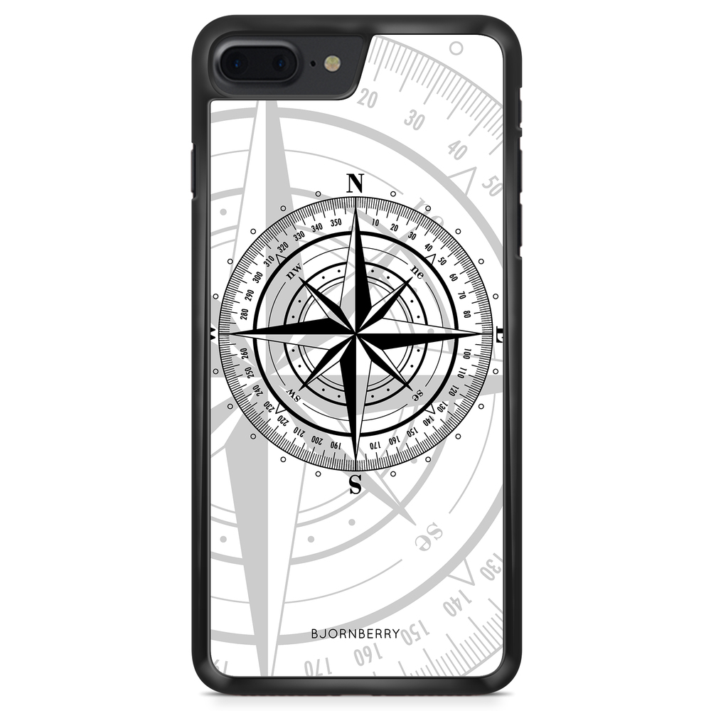 iPhone 8 Plus Case - Compass White