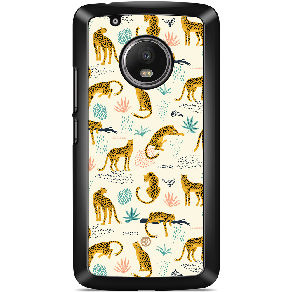 Moto G5 Plus Case - Tropic Leopards