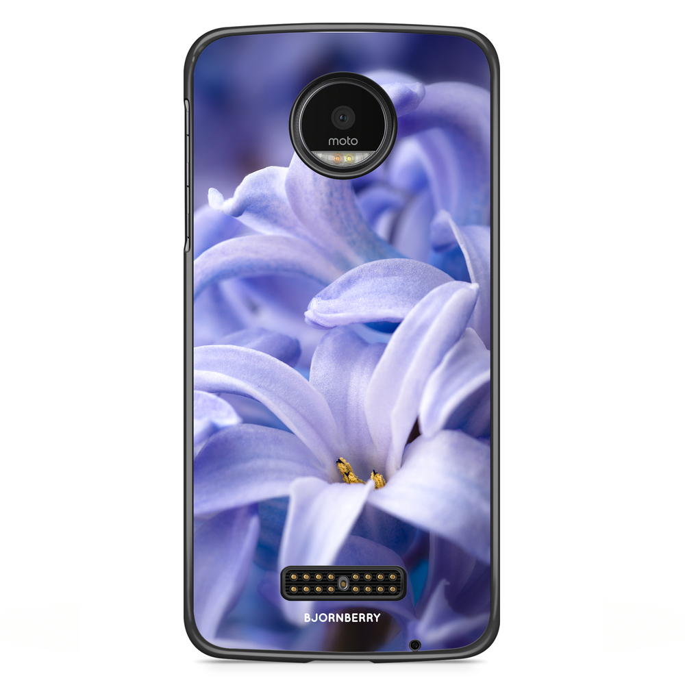 Motorola Moto Z Case - Blue Flower