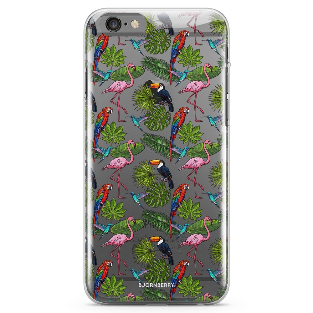 iPhone 6/6s TPU Case - Tropical Pattern