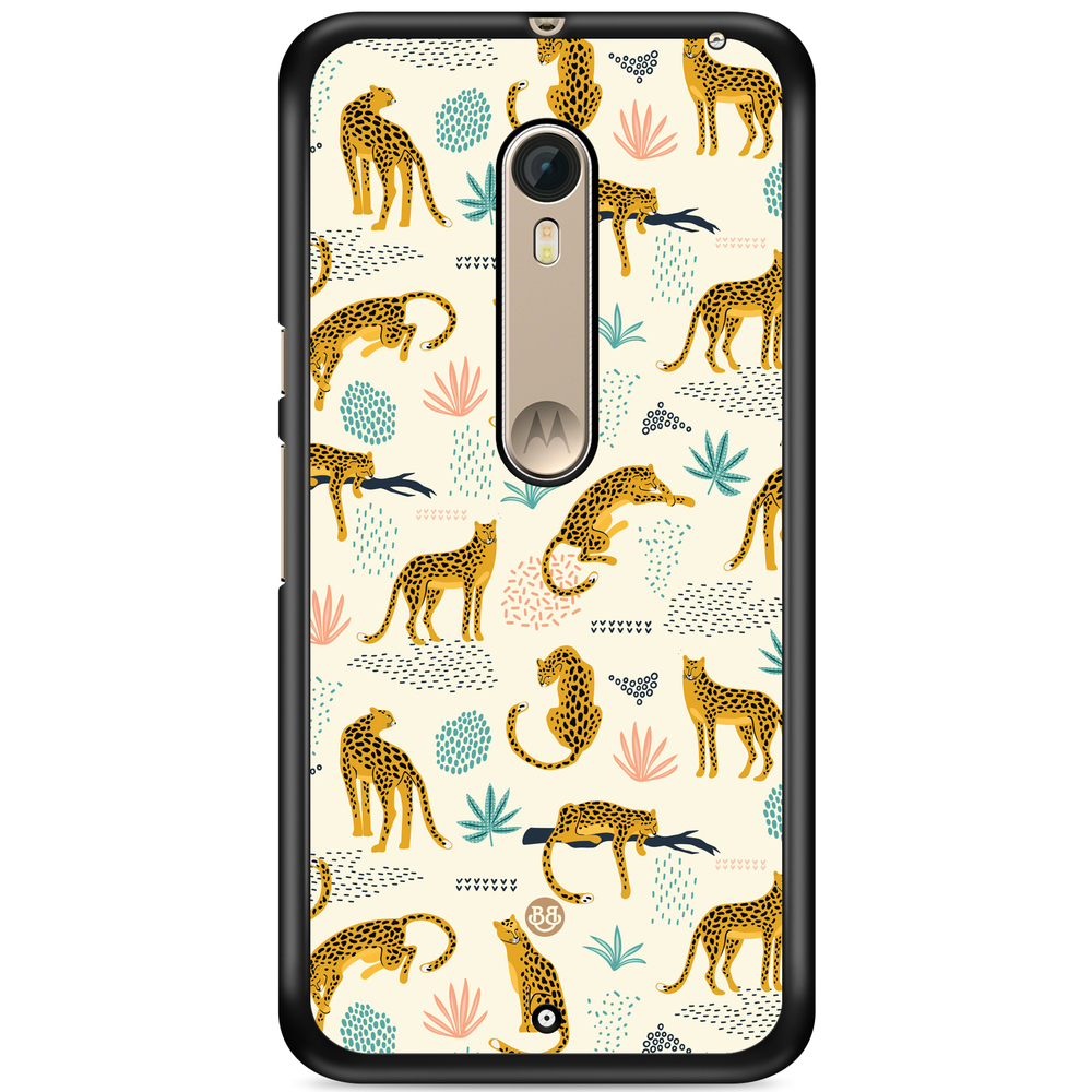 Moto X Style Case - Tropic Leopards