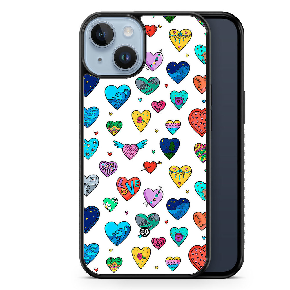 iPhone 14 Plus Case - Hearts