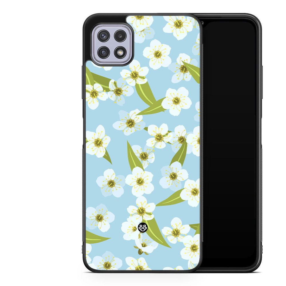 Samsung Galaxy A22 4G Case - SUMMER GARDEN - Blossom Sky