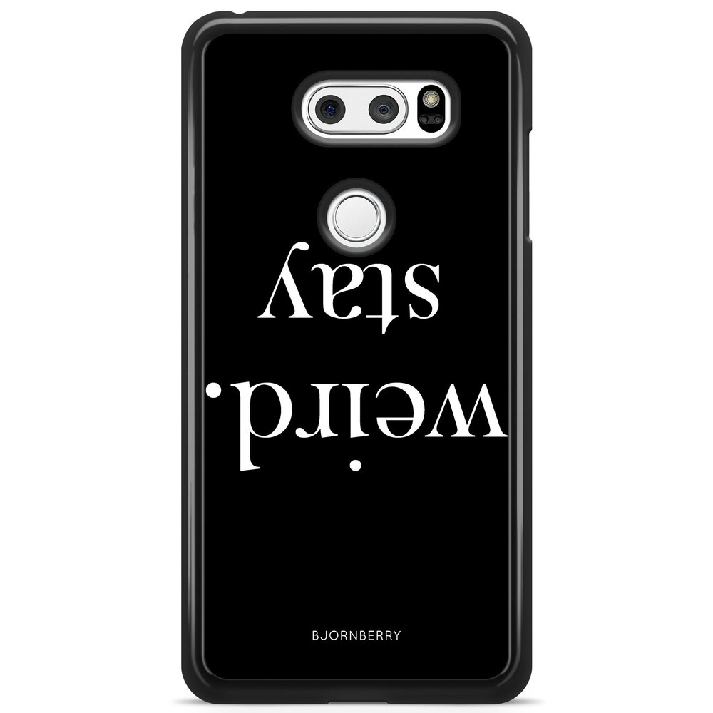 LG V30 Case - STAY WEIRD White