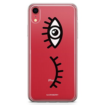iPhone XR Fashion Skal - Svarta Ögon