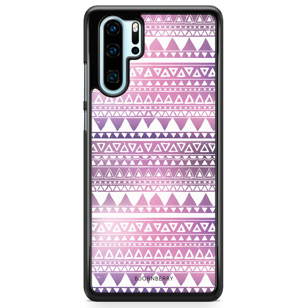Huawei P30 Pro Case - Purple Aztec