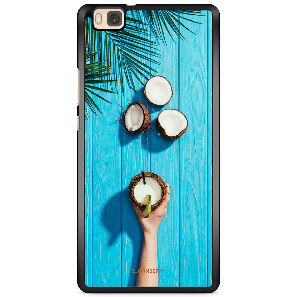 Huawei P8 Lite Case - Coconut Drink