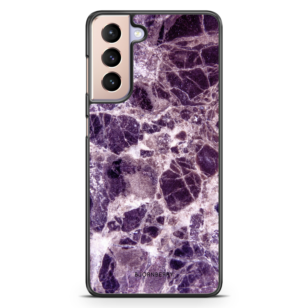 Samsung Galaxy S21 Case - Purple Marble
