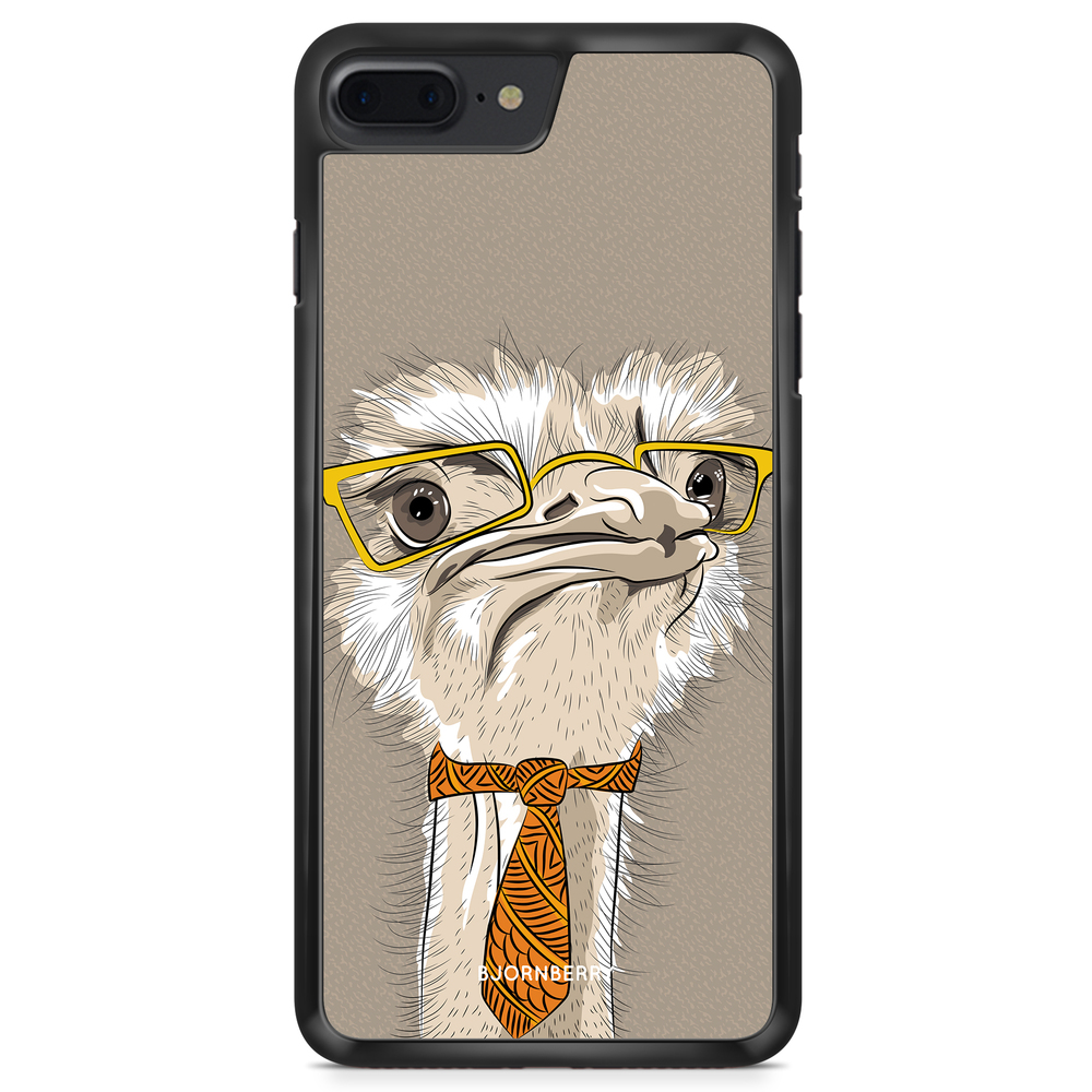 iPhone 8 Plus Case - Hipster Ostrich