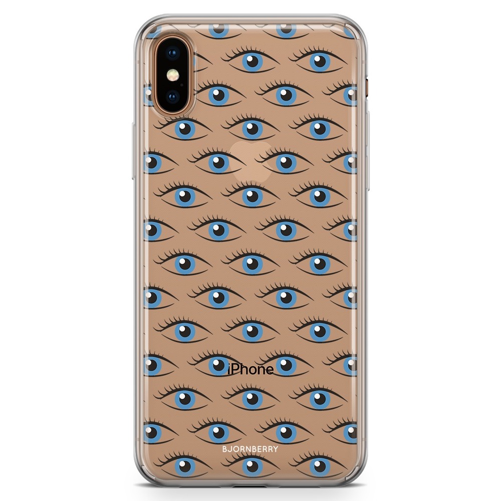 iPhone Xs Max Fashion Skal - Blå Ögon