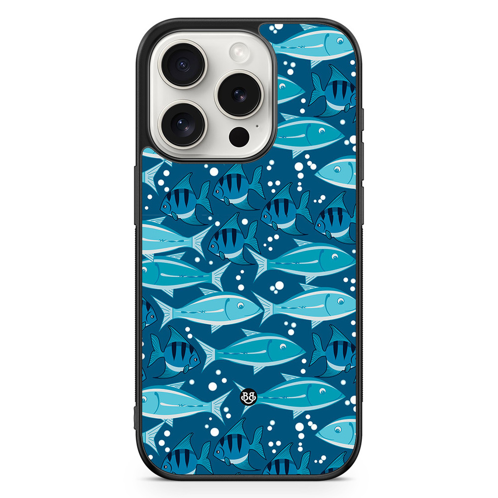 iPhone 15 Pro Case - Fish Pattern