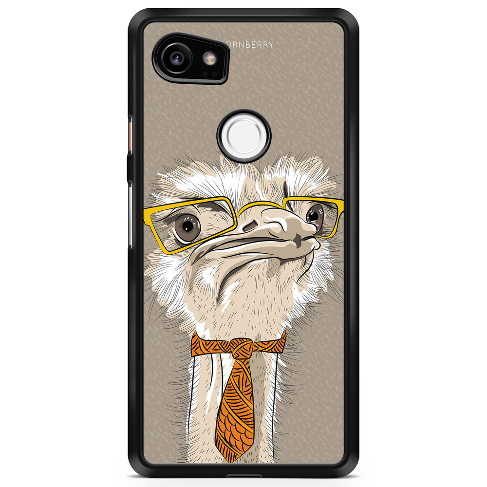 Google Pixel 2 XL Case - Hipster Ostrich