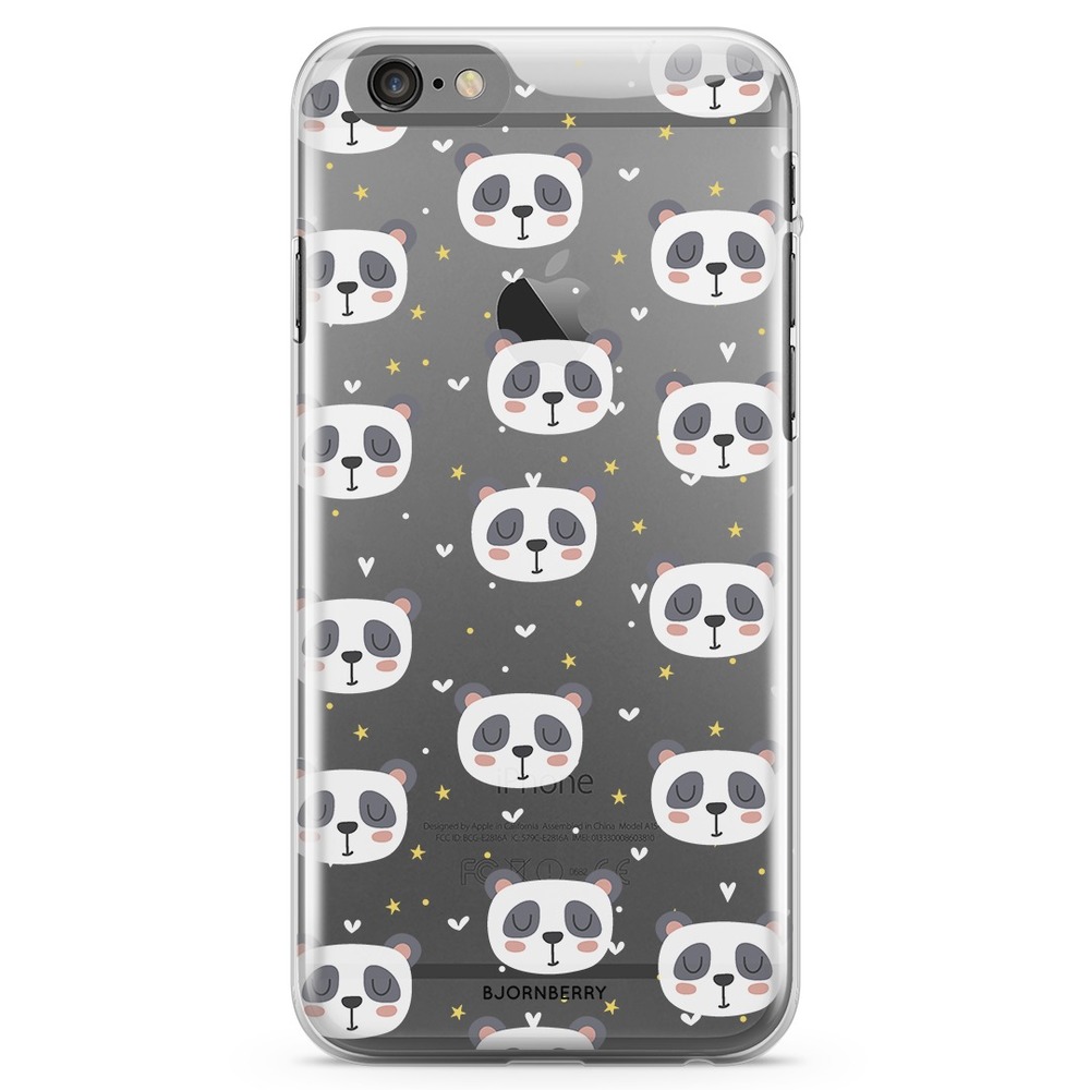 iPhone 6/6s TPU Case - Panda Pattern