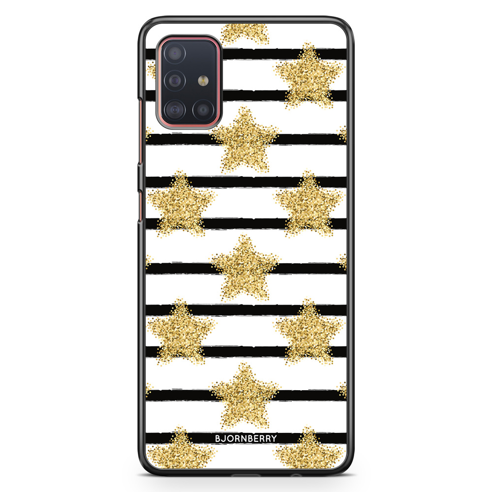 Samsung Galaxy A51 Case - Gold Stars