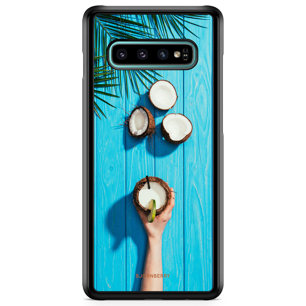 Samsung Galaxy S10 Plus Case - Coconut Drink