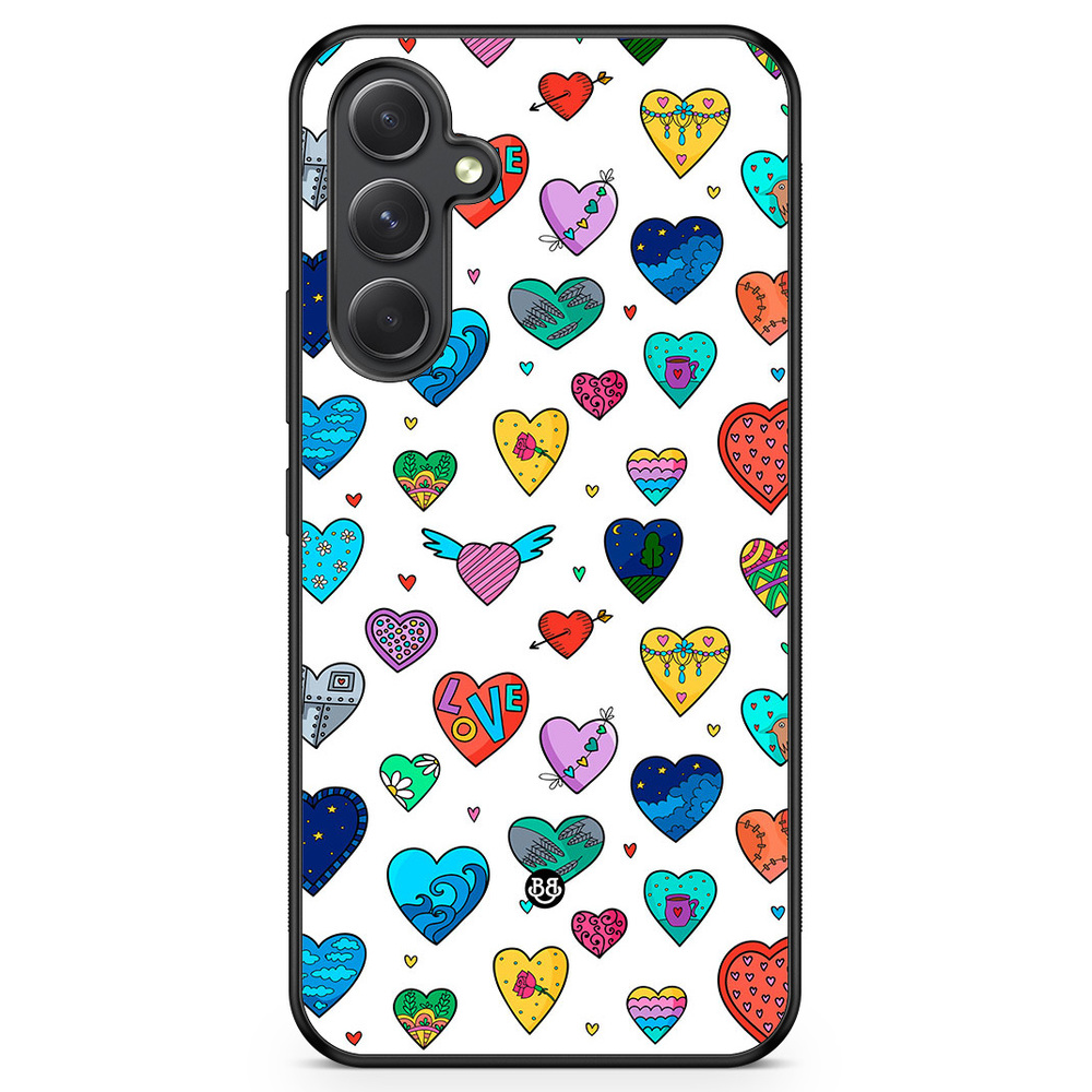 Samsung Galaxy A54 5G Case - Hearts