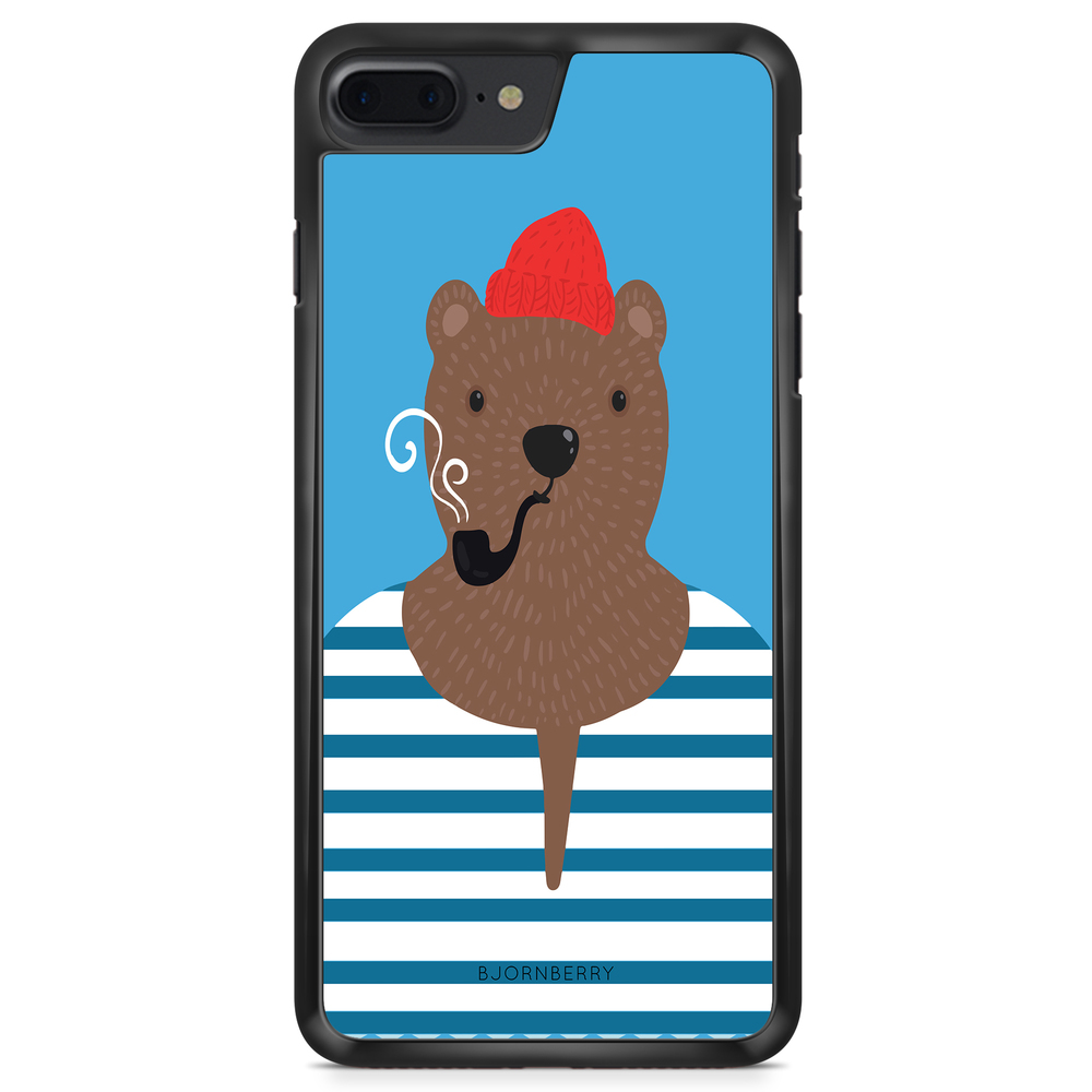 iPhone 8 Plus Case - Hipster Bear