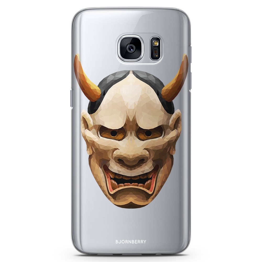 Samsung Galaxy S6 Edge TPU Case - Hannya Mask