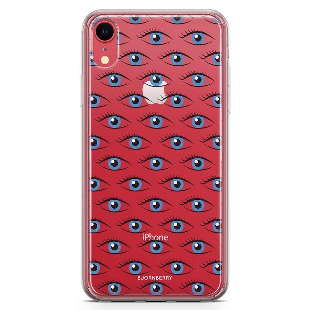 iPhone XR Fashion Skal - Blå Ögon