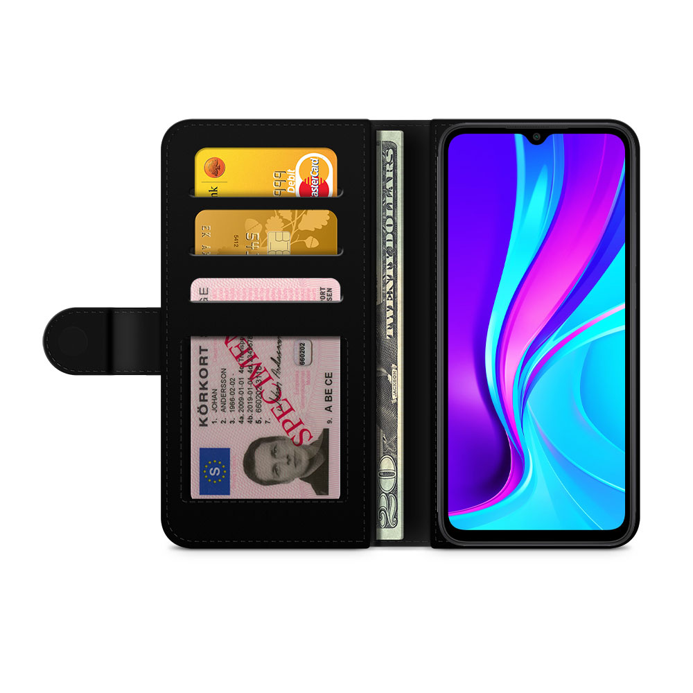 Xiaomi Redmi 9C NFC Wallet Case - Data Virus - 2