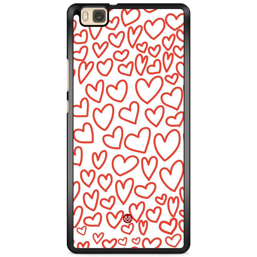 Huawei P8 Lite Case - Good Hearts